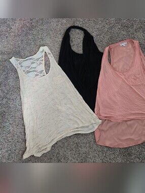 Set of Tank Tops: Papaya, H&M, Cotton On